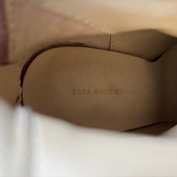 Sz7 Zara Velvet Ankle Boots in Blush Pink - Picture 10 of 14